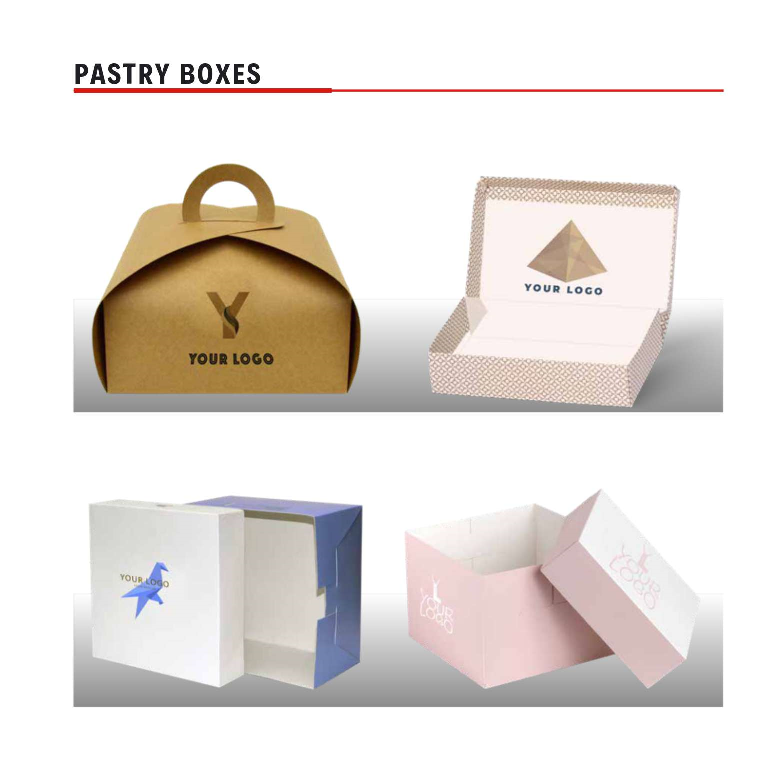 pastry boxes